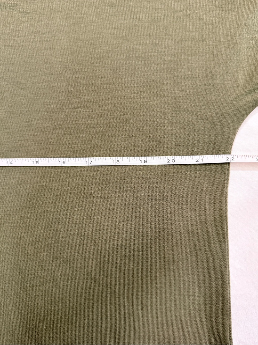 LOFT Outlet Women’s Olive Short-Sleeve Drawstring Hoodie Size S - Picture 5 of 9